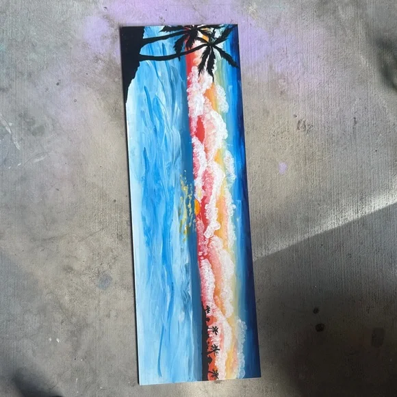 Tropical Sunset Canvas Art - Picture 6 of 10